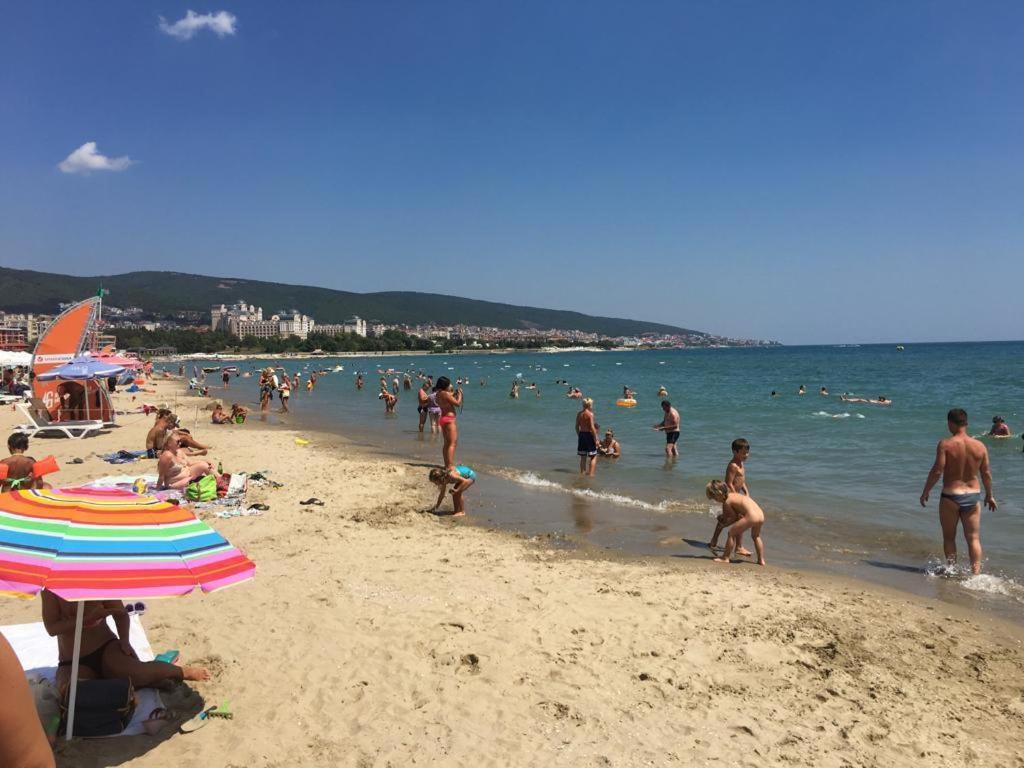 Apartment Sunny Beach Plaza 100 M Sea Kültér fotó